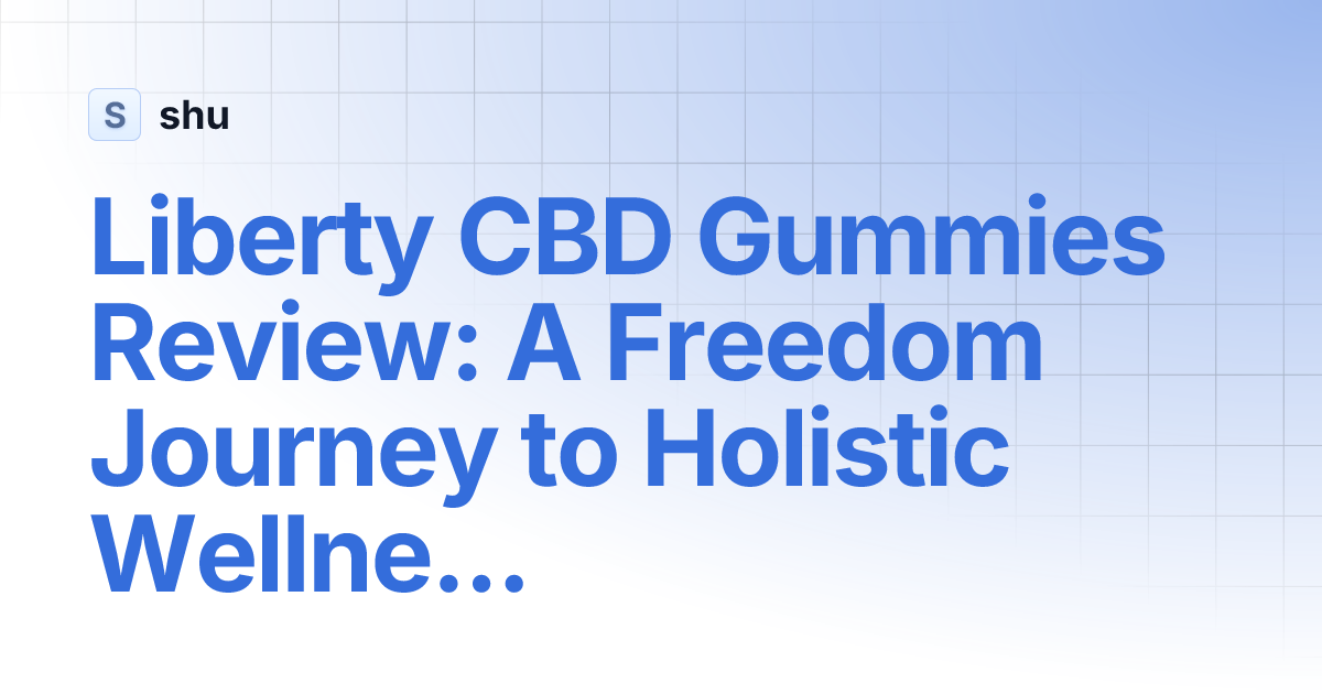 libertycbdgummies.gitbook.io